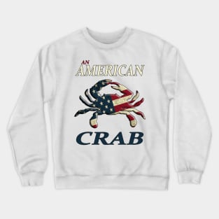 An American Crab Crewneck Sweatshirt